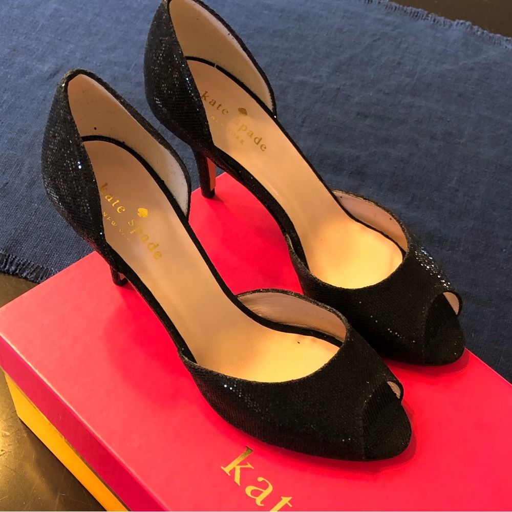 Brand New Kate Spade Size 6 peep toe heels
